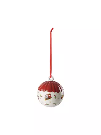 VILLEROY & BOCH | Adorno navideño, bola de porcelana de 6 cm "Toy's Delight" | 